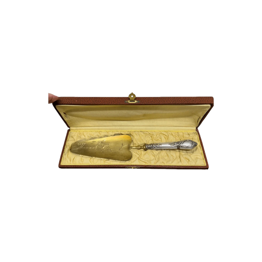 Vintage European Cake Server In Original Box
