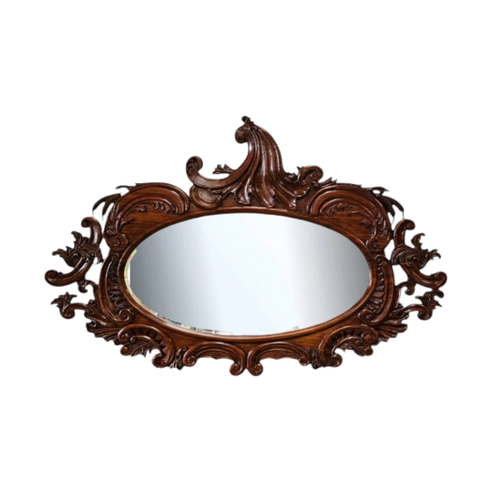 Antique Victorian Louis XV Style Mirror