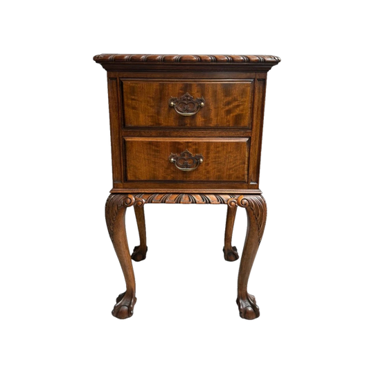 Versatile Vintage Chippendale Bedside Cabinet