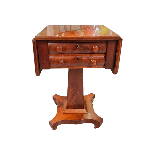 William IV Mahogany Sewing/Work Table