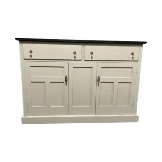 Solid English Oak Federation Era Sideboard