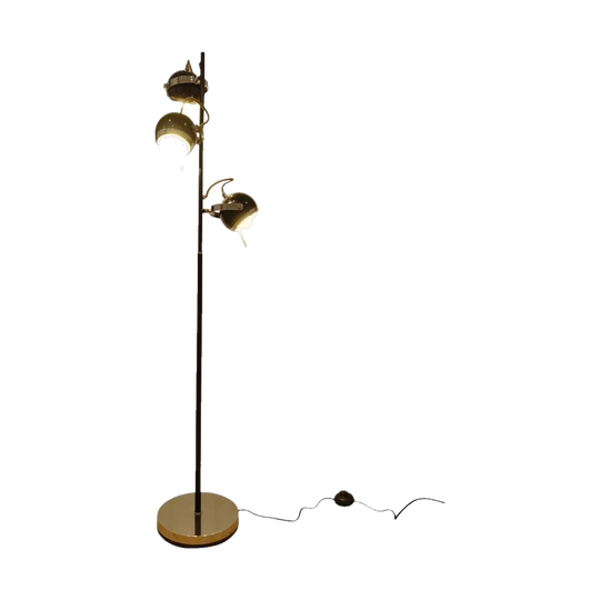 MCM Retro Triple Head Floor Lamp