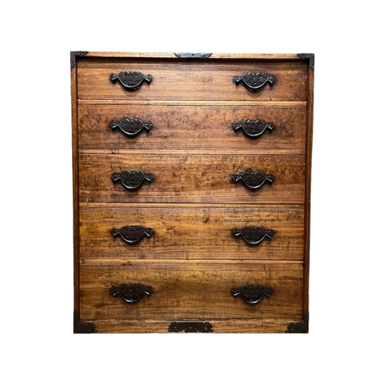 Japanese Chest Of Drawers - Paulownia | Meiji