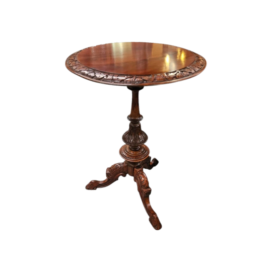 Antique Victorian Mahogany Occasional/Wine Table