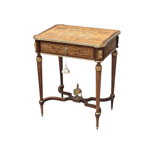 French Napoleon III Jewellery Table by Tahan, Paris c.1860