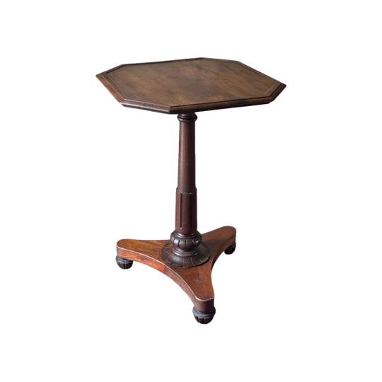 Antique Victorian Mahogany Lamp Table