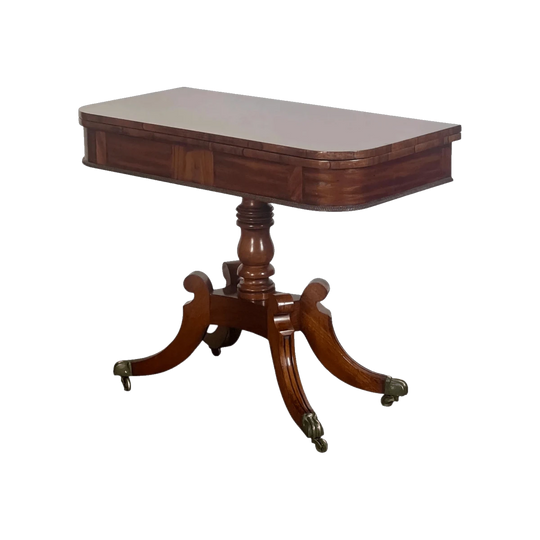 Antique English Georgian / Regency Mahogany Tea Table / Side Table.