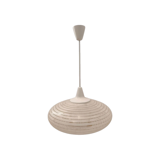 Restored MCM Retro 'Saucer' Pendant Light