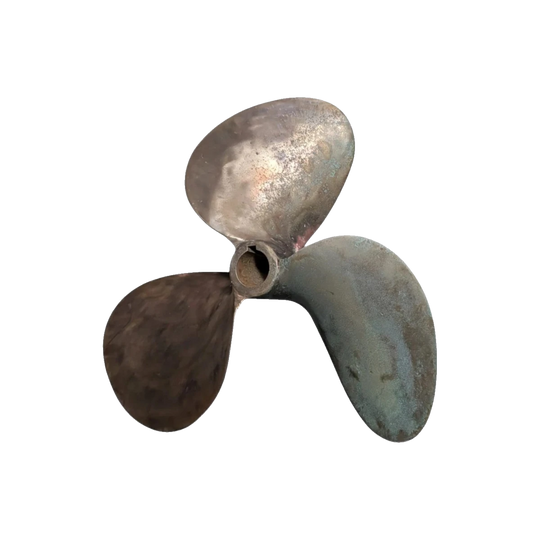 2 Vintage Bronze Boat Propellers