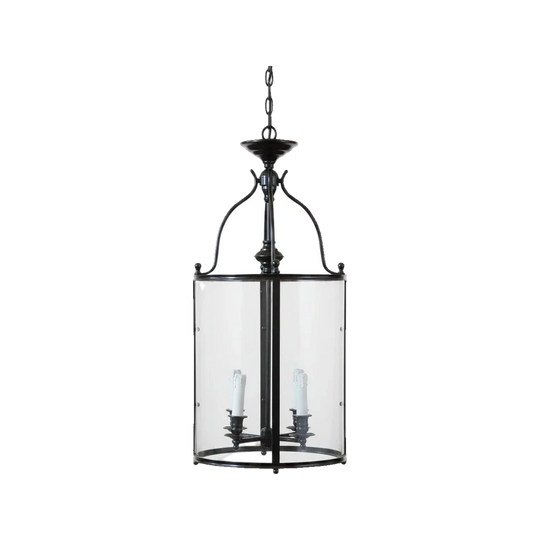 "Arles" Blackened Brass Lantern