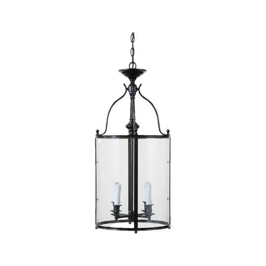 "Arles" Blackened Brass Lantern