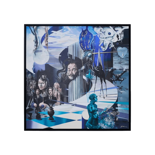 Charles Billich, Homage to Dalí, 2019 — Limited Edition Print, Hand-Signed, Framed (Edition 207/500)