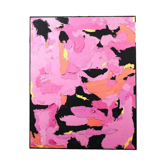 Pinky Licks, 2022 by Katie Pink (Framed, 153 × 123 cm)