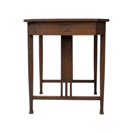 Antique Rectangle Teak  Occasional Table