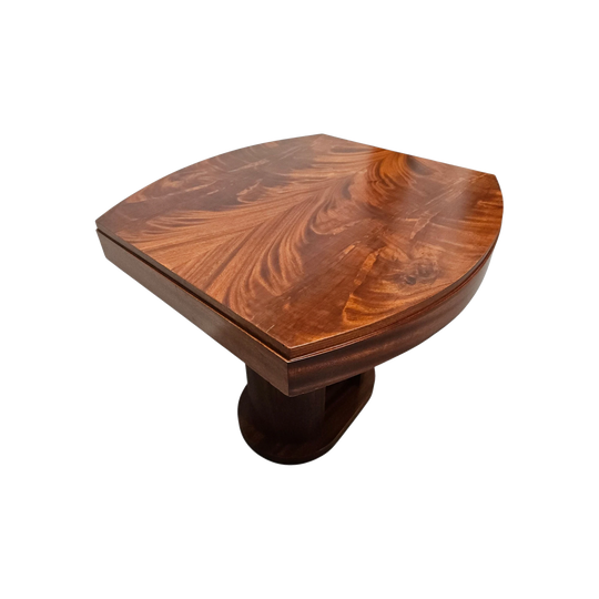 Art Deco Flame Mahogany Centre Table
