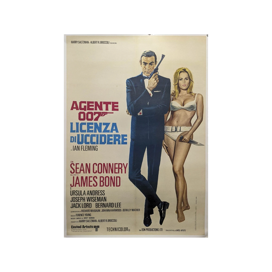 Agente 007 Licenza Do Uccidere XL