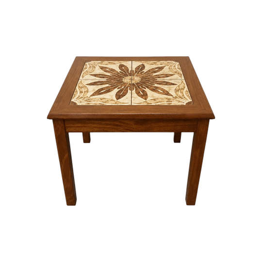 A Unique find to Mid-Century Modern Lovers, this 'Toften' Square Tiled Side Table will be a definite conversation starter in your home!!  Grab it now whilst still available! ❤️