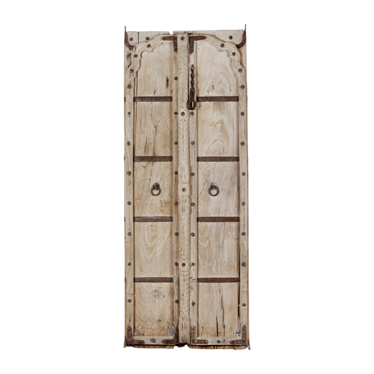 Vintage Indian Raw Door Panel - Eco Village Collection