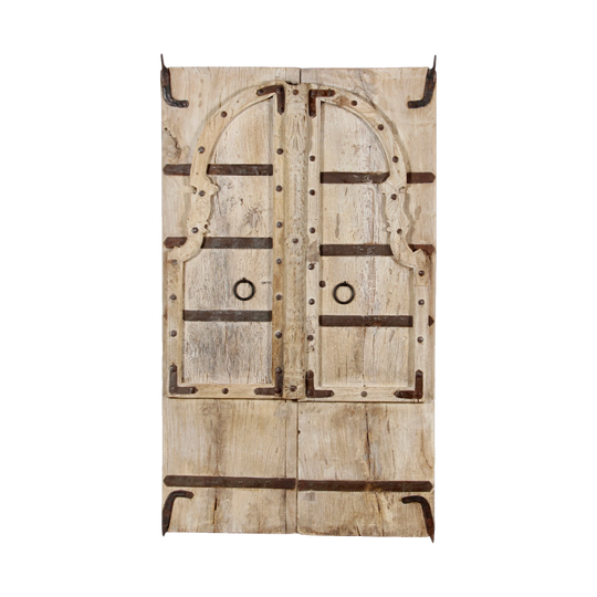 Vintage Indian Raw Door Panel - Eco Village Collection