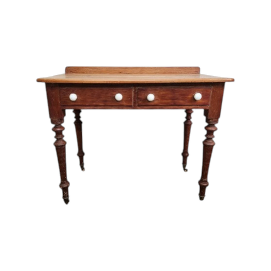 Baltic &amp; Kauri Pine Desk on Castors