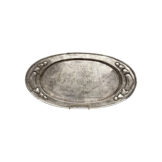 Large Antique English "Beldray" Arts & Crafts/Nouveau Silver Plated Tray