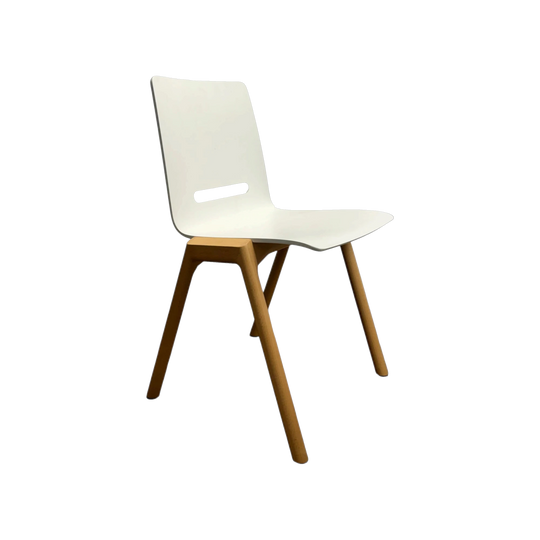 Arge2, Forum 2S Chair White by Hussl
