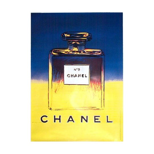 Chanel - Large; Blue and Yellow