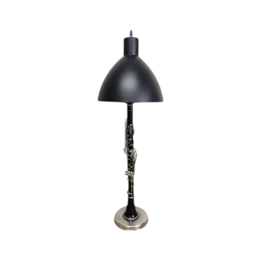 Upcycled Unique Clarinet Table Lamp #1