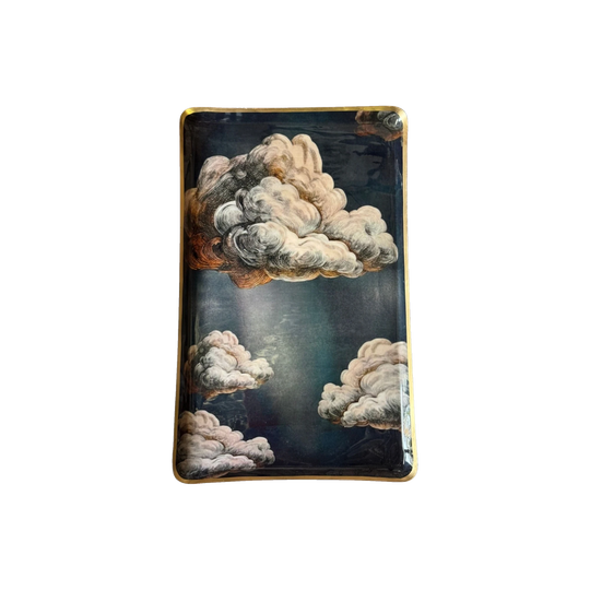 Large Cloud Decorative Metal Tray