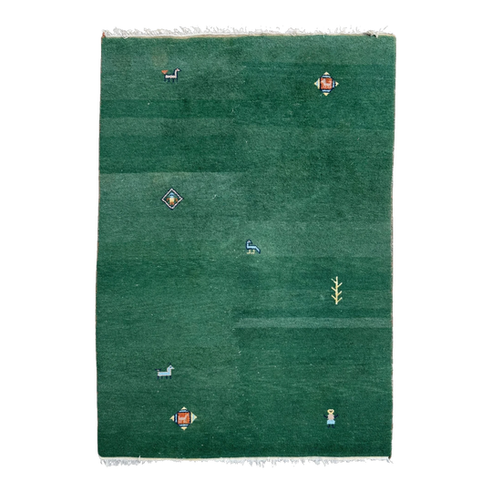 Vintage Handknotted Persian Gabbeh Rug (255 x 170cm)