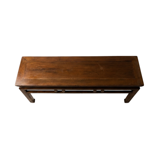 Antique Chinese Long Wooden Bench