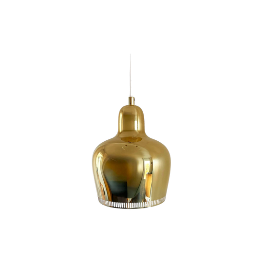 A330S "Golden Bell" Pendant Lamp by Alvar Aalto for Artek