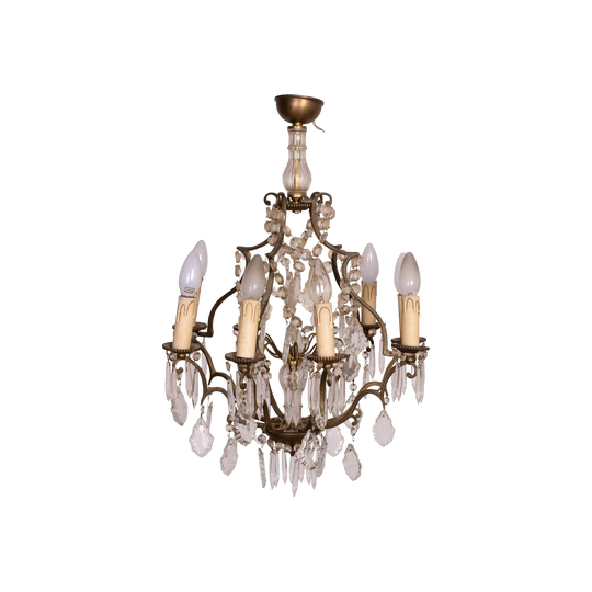 Beautiful Antique French 19th century chandelier from Provence