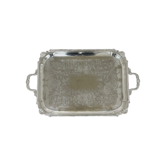 Early 20th century EPNS rectangular tray c.1910