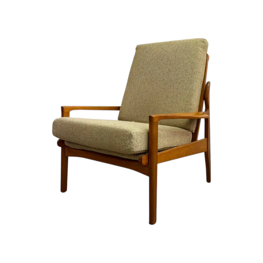 Mid Century Fler Narvik Queensland Maple Armchair