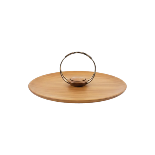 Mid-Century Sculptural Serving Platter c.1950s by Cherny Product, Australia. Queensland Kauri Pine
