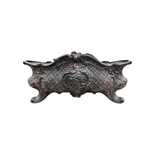 Highly Decorative 19th Century French Cast Iron Planter Box