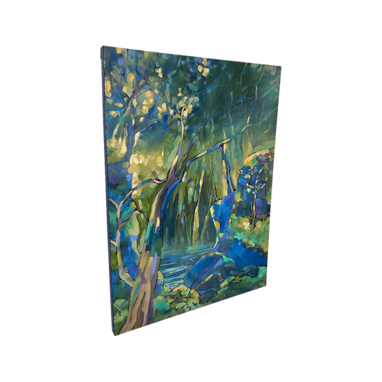 Beautiful Abstract Landscape by Renowned Artist Susan Bannister