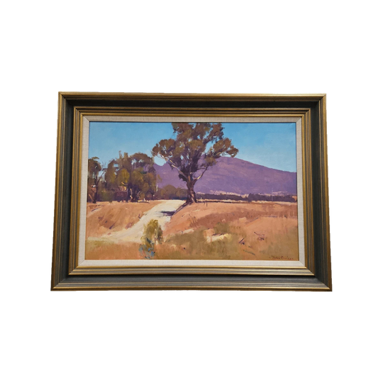 Framed Australian Oil on Canvas Painting Signed by Peter Smales