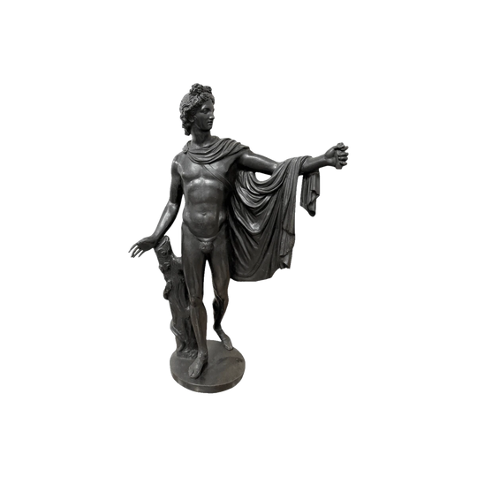 Magnificent Bronze Statue of Apollo Belvedere