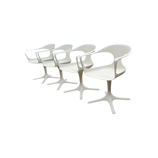 Set of 4 Konrad Schäfer Dining Chairs