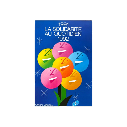 La Solidarite au Quotidien 1992 by Auriac