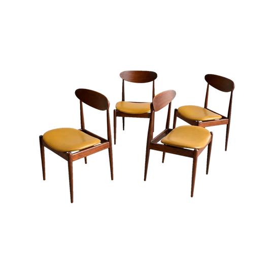 107 Parker Matchstick chairs - Set of 4 - Vintage Originals