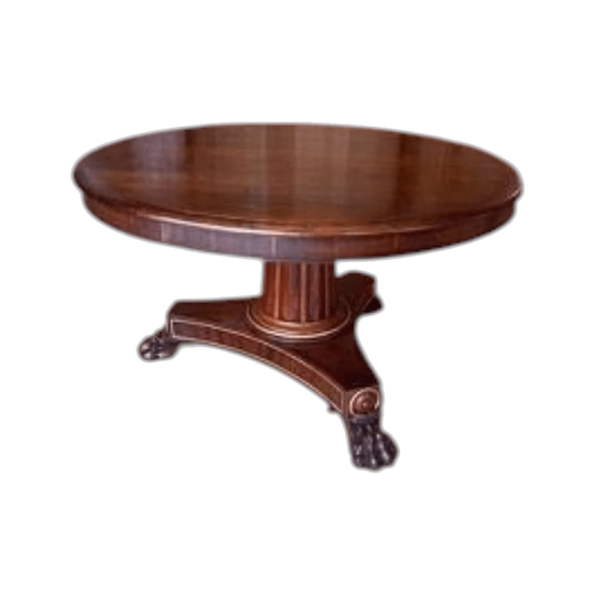 Mahogany Round Table