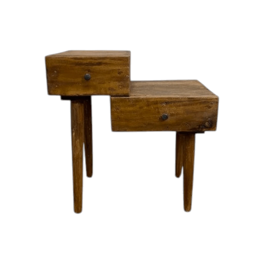 Retro Step Side Table