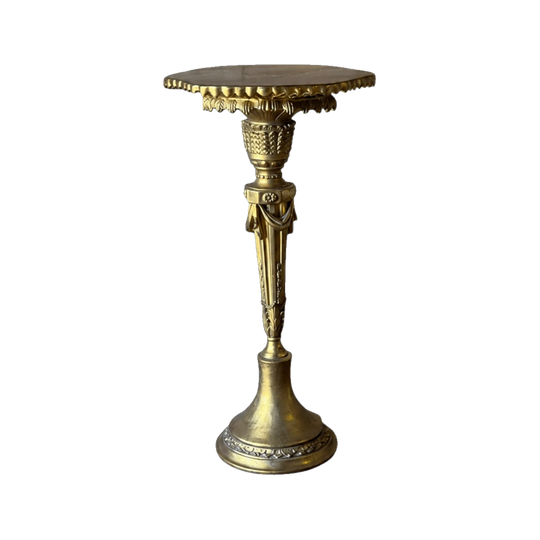 Neoclassical Gilt Display Pedestal