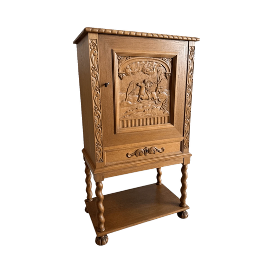 Early Vintage Scandinavian Cabinet