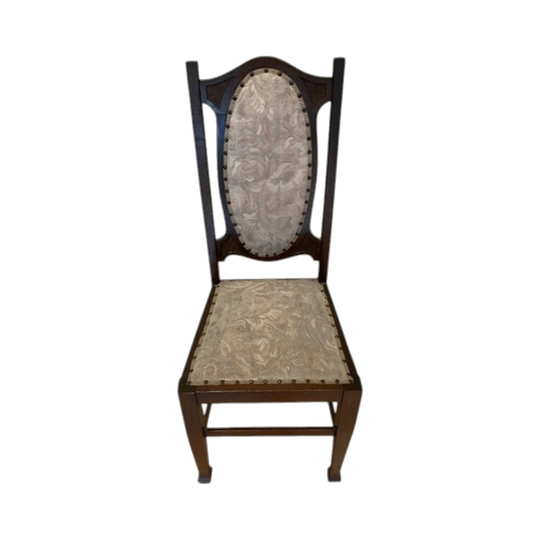 CLASSICAL SEATING - SET OF 4 ANTIQUE TASMANIAN BLACKWOOD HIGHBACK DINING CHAIRS