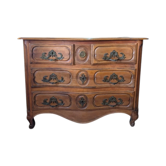 Louis XV style Walnut Chest of drawers C18th