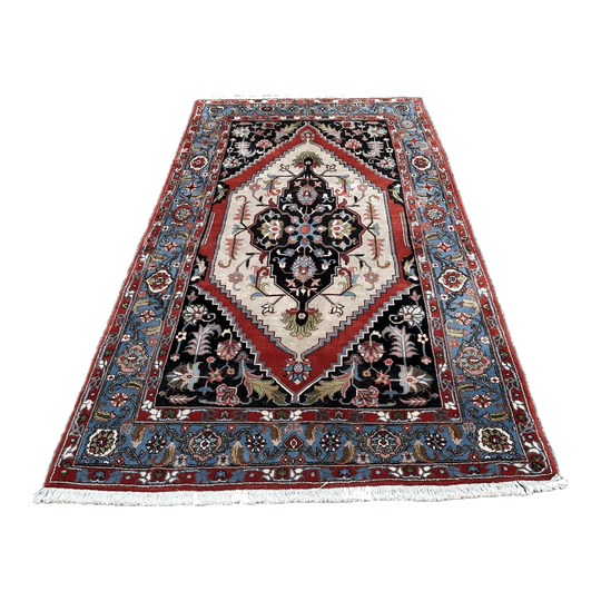 Vintage Persian Hand Knotted Wool Rug